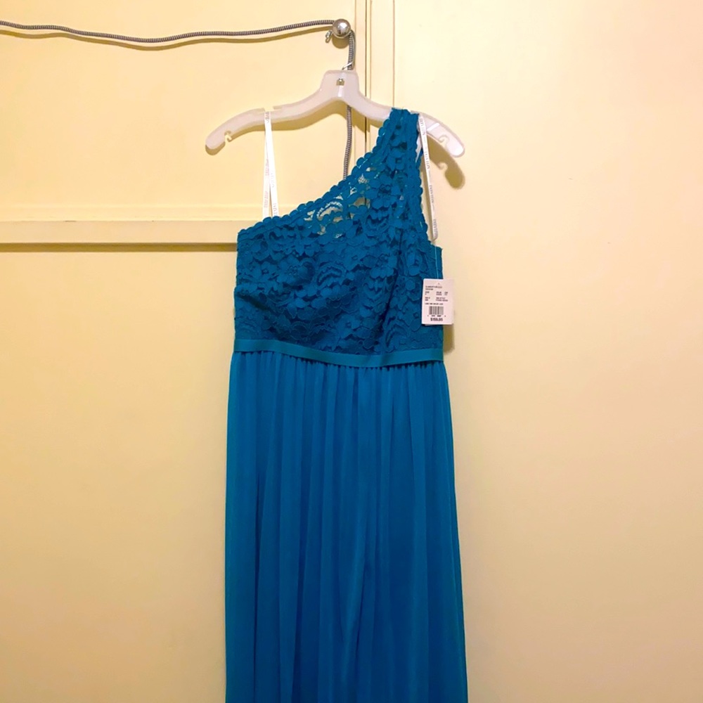 Bridesmaid dress, size 4, color: oasis